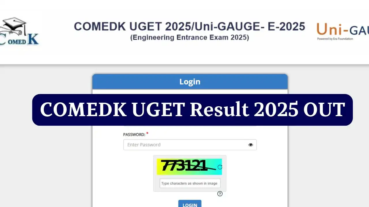 ComedK UGET 2025