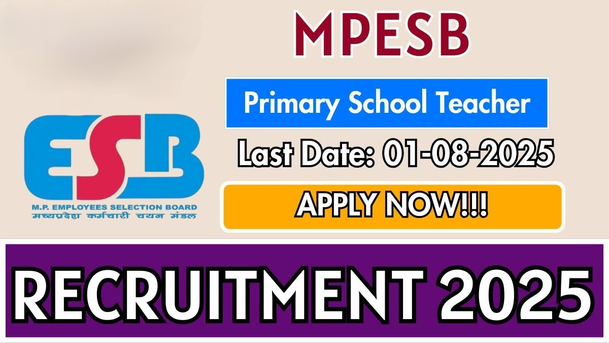 MP Teacher Recruitment 2025