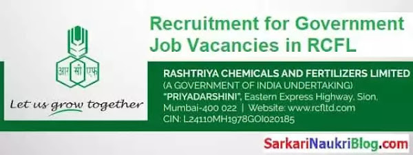 RCFL Management-Trainee Vacancy Recruitment 2025