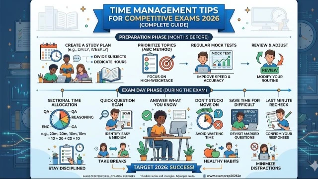 Time Management Tips for Competitive Exams 2026 (Complete Guide)