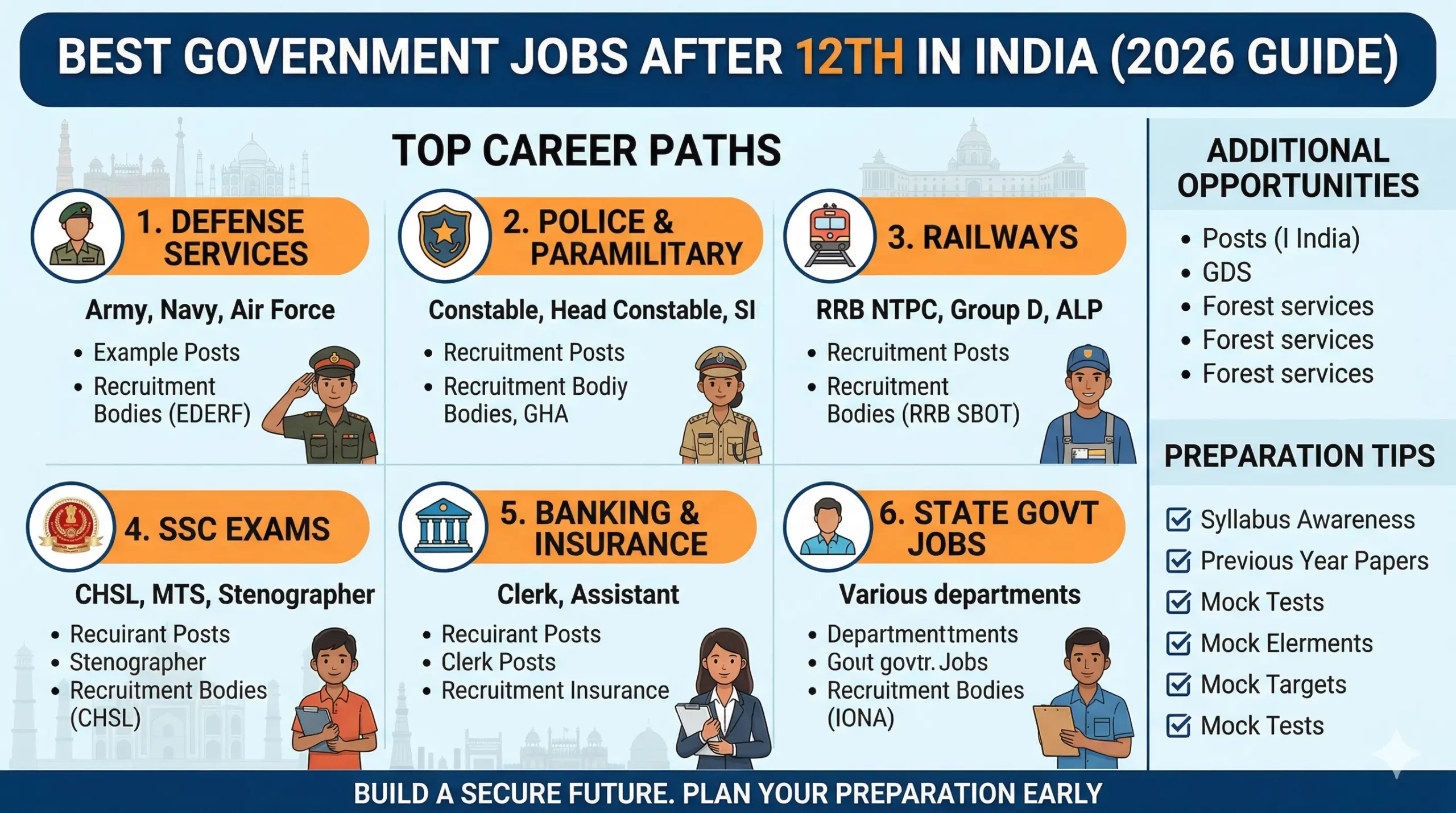 Best Government Jobs After 12th in India (2026 Guide)