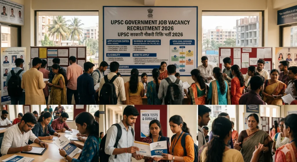 UPSC Government Job Vacancy Recruitment 2026