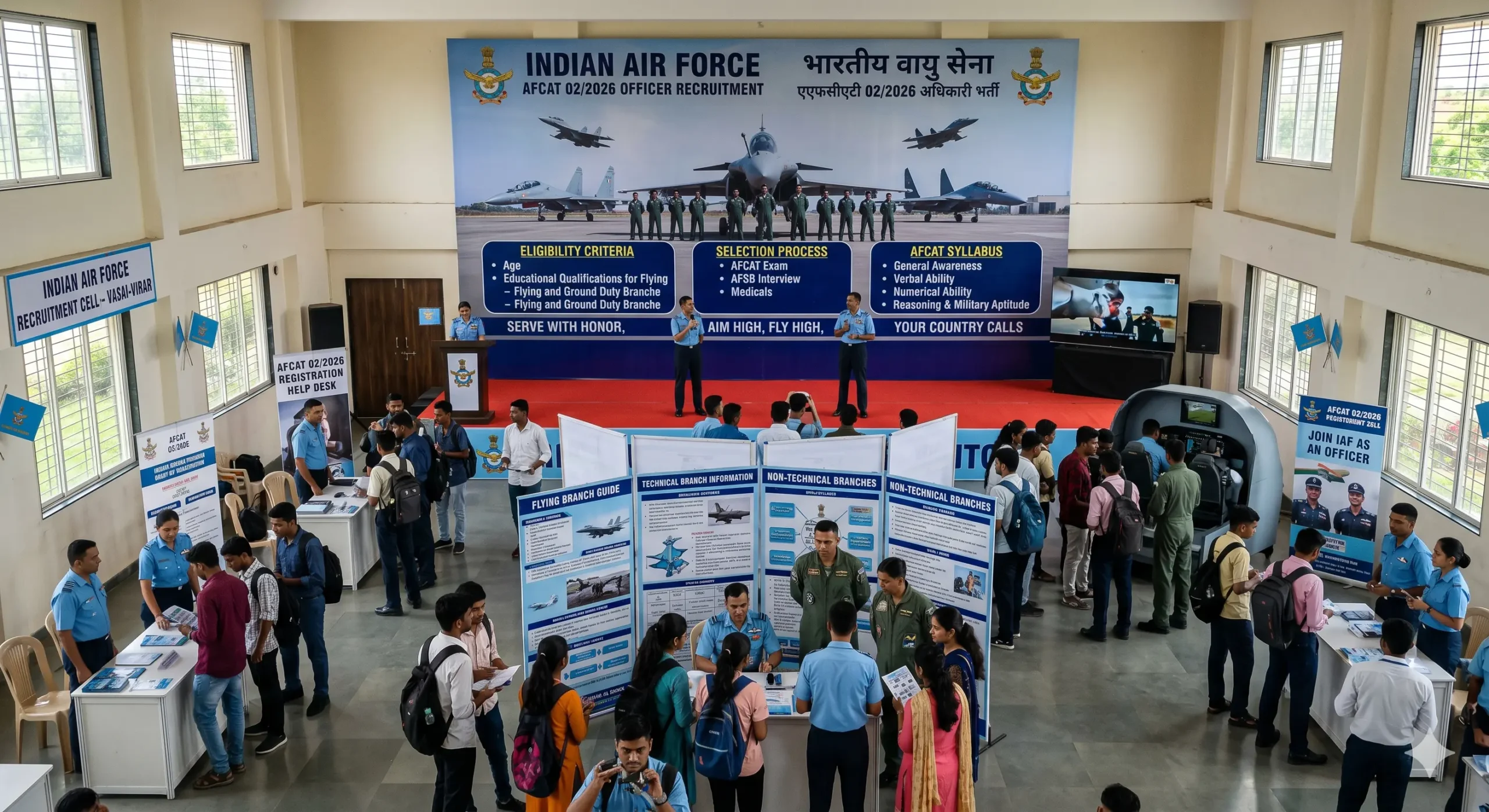 Indian Air Force AFCAT 02-2026 Officer Recruitment