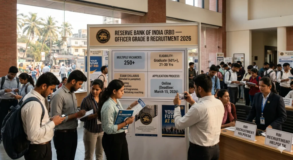 RBI Officer Grade B Vacancy Recruitment 2026