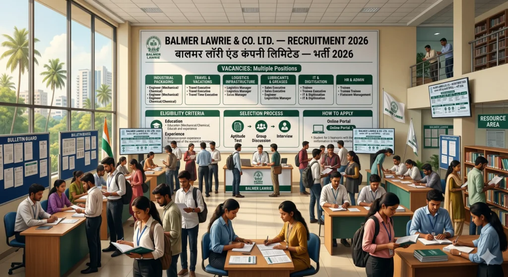Balmer Lawrie Job Vacancy Recruitment 2026