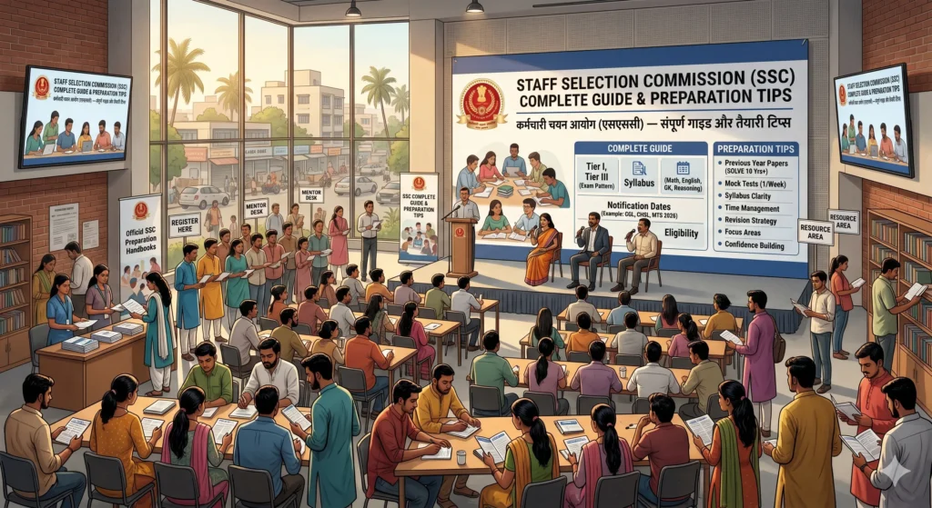 SSC (Staff Selection Commission) — Complete Guide & Preparation Tips 2026