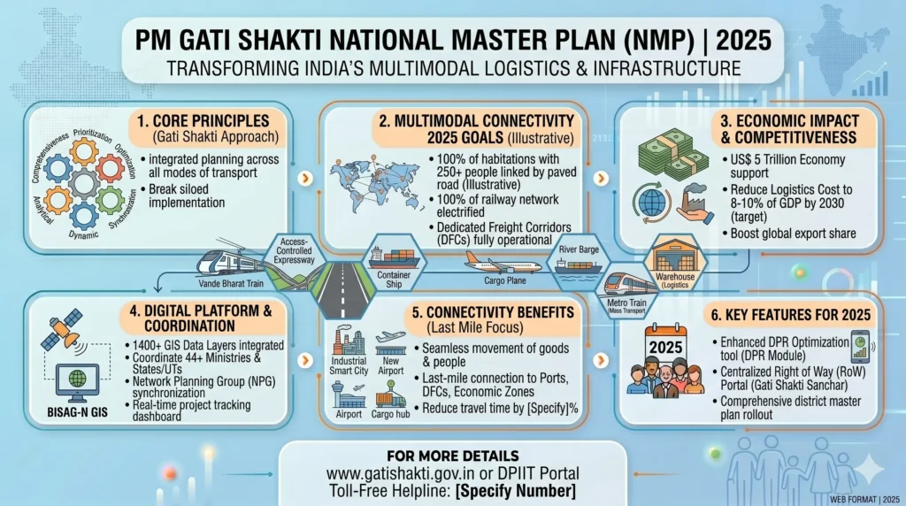 PM Gati Shakti National Master Plan 2025