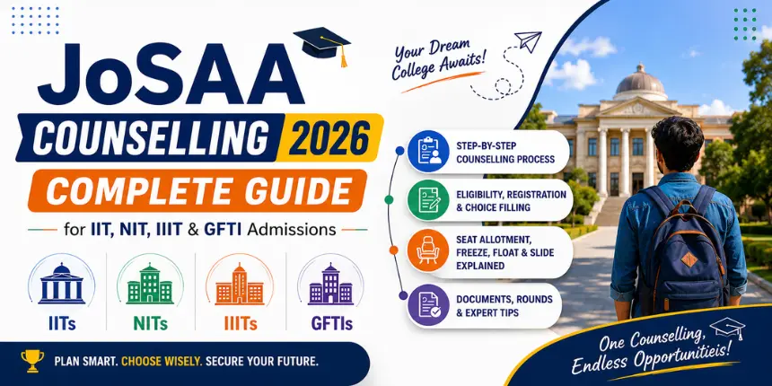 JoSAA Counselling 2026